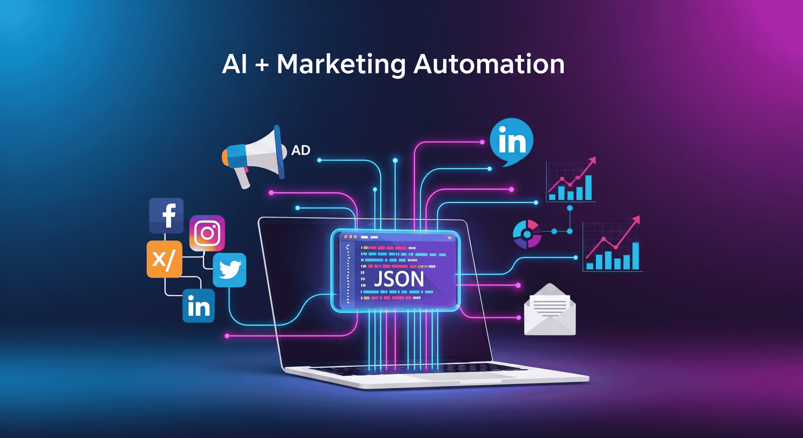 AI Marketing automation, social media automation